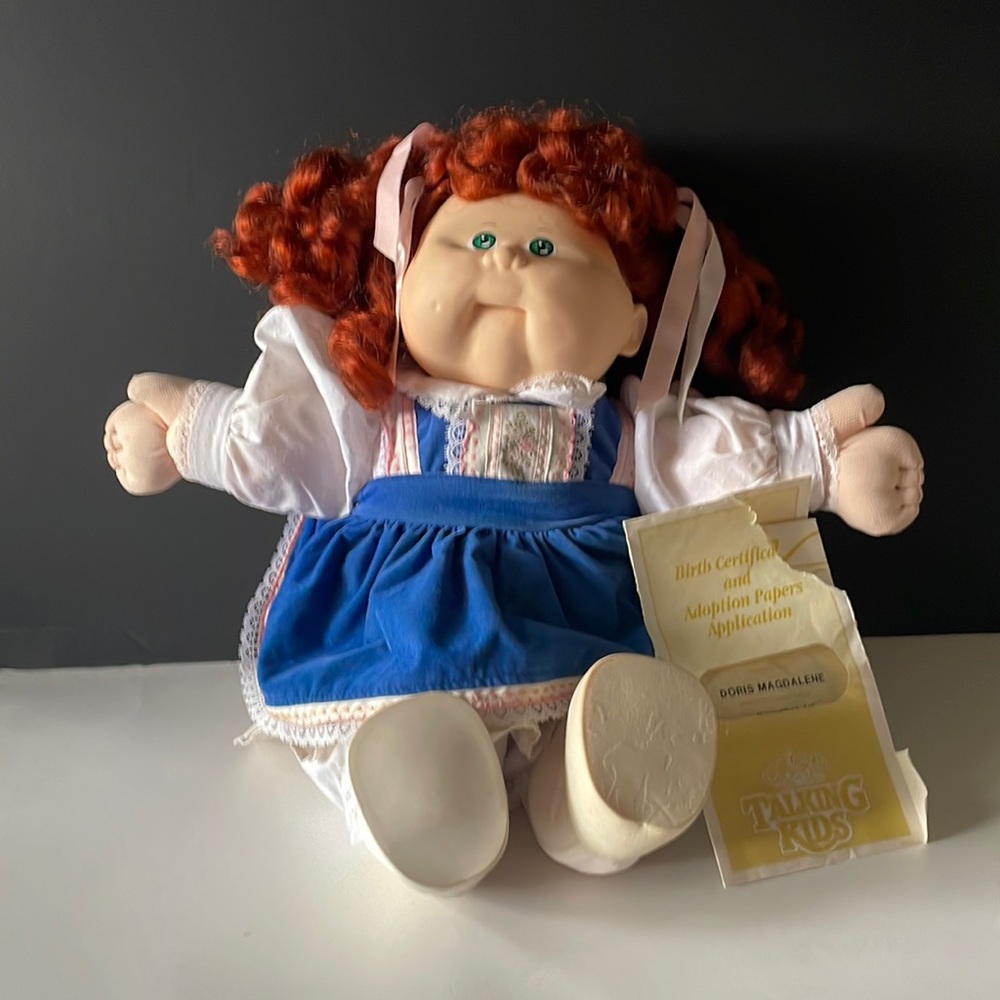 ❤️HOST PICK❤️ 1980’s TALKING CABBAGE PATCH DOLL